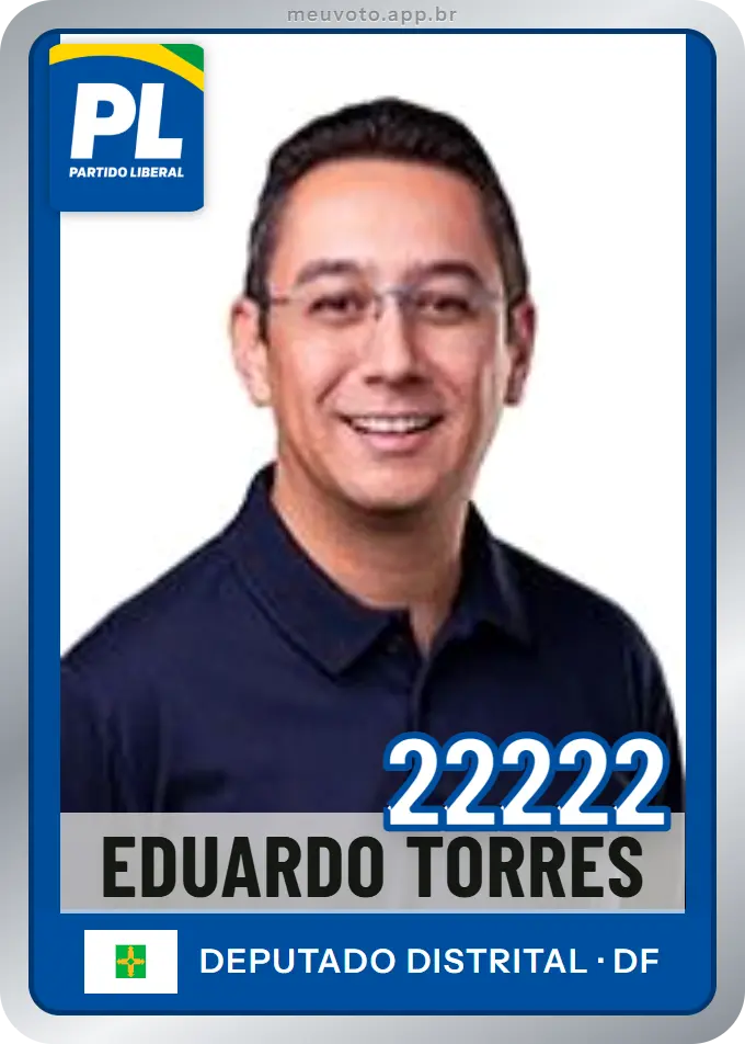 Carta de Eduardo Torres, número 22222, PL