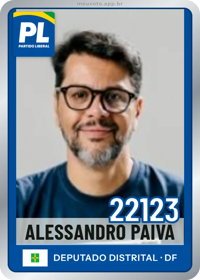 Carta de Alessandro Paiva, número 22123, PL