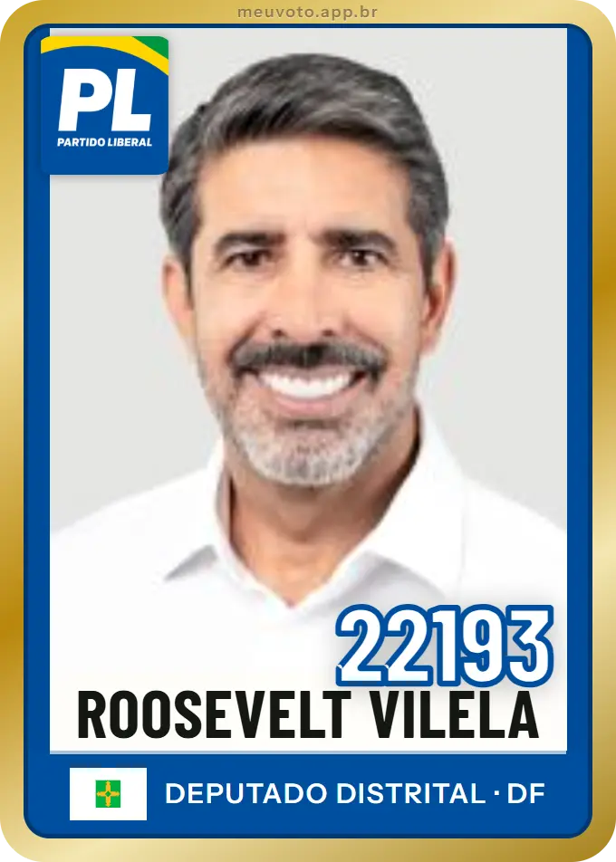 Carta de Roosevelt Vilela, número 22193, PL