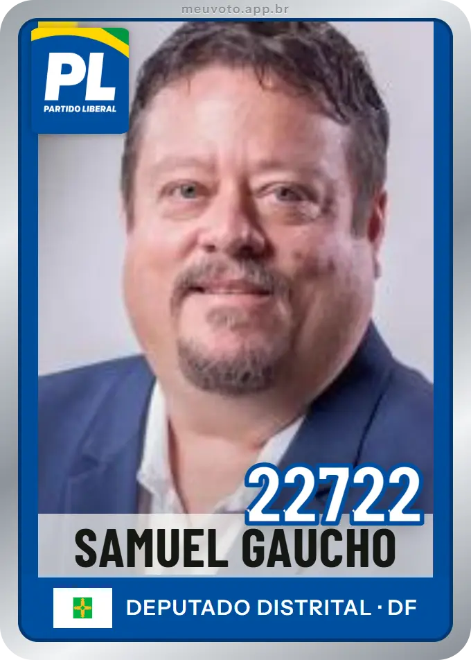 Carta de Samuel Gaúcho, número 22722, PL
