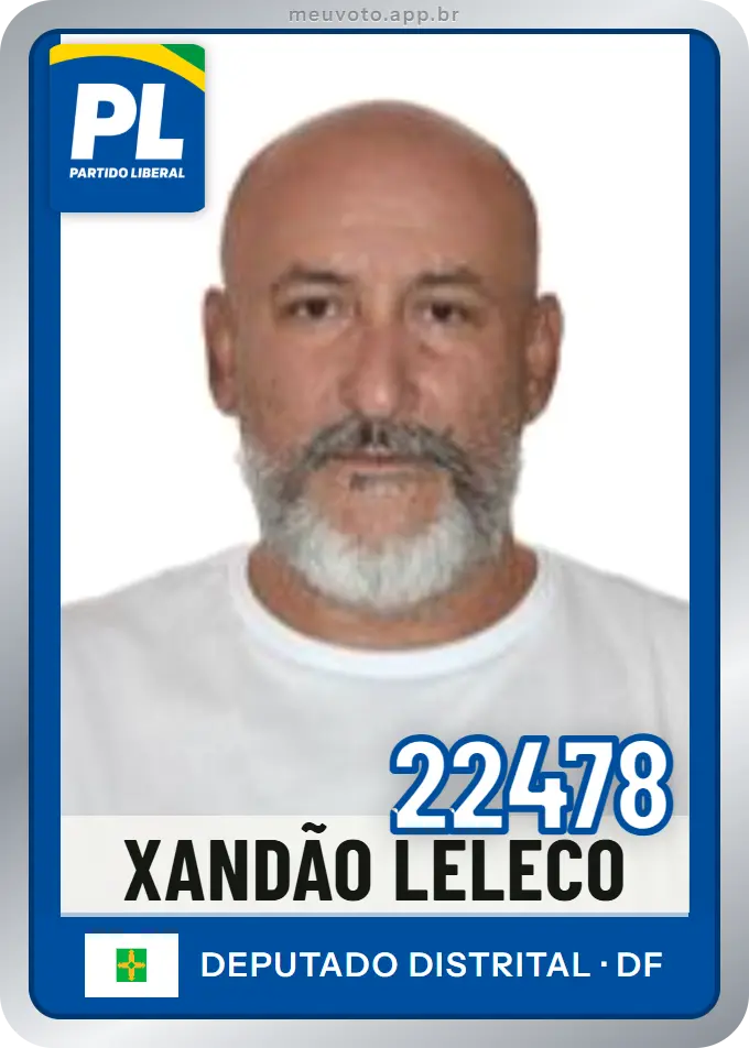 Carta de Xandão Leleco, número 22478, PL
