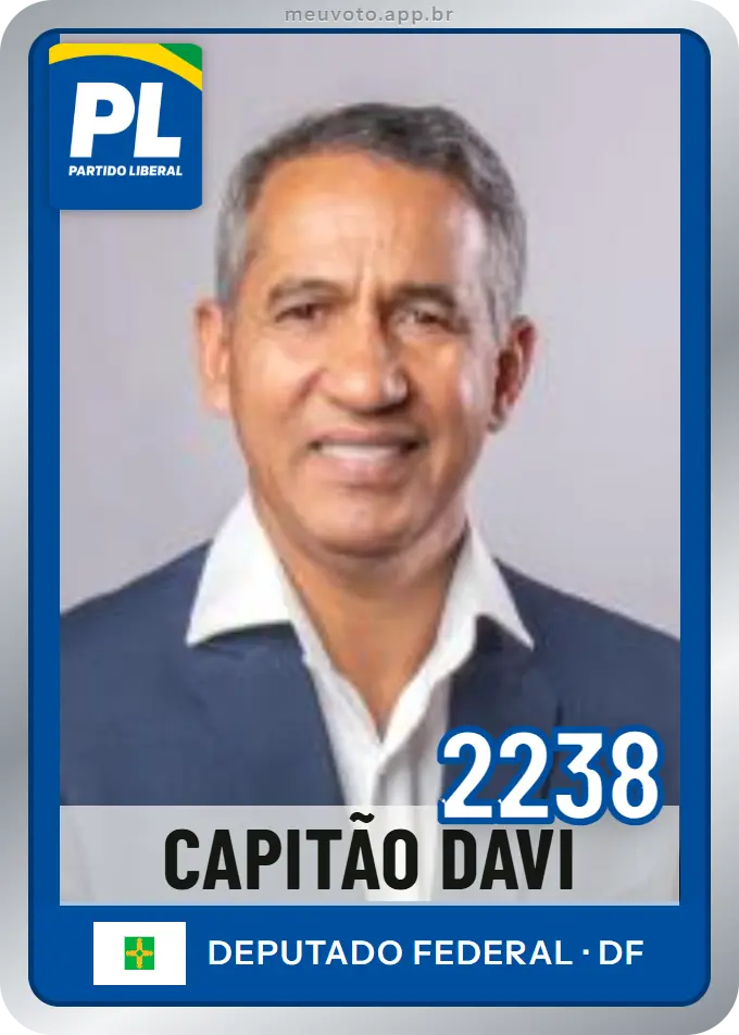 Carta de Capitão Davi, número 2238, PL