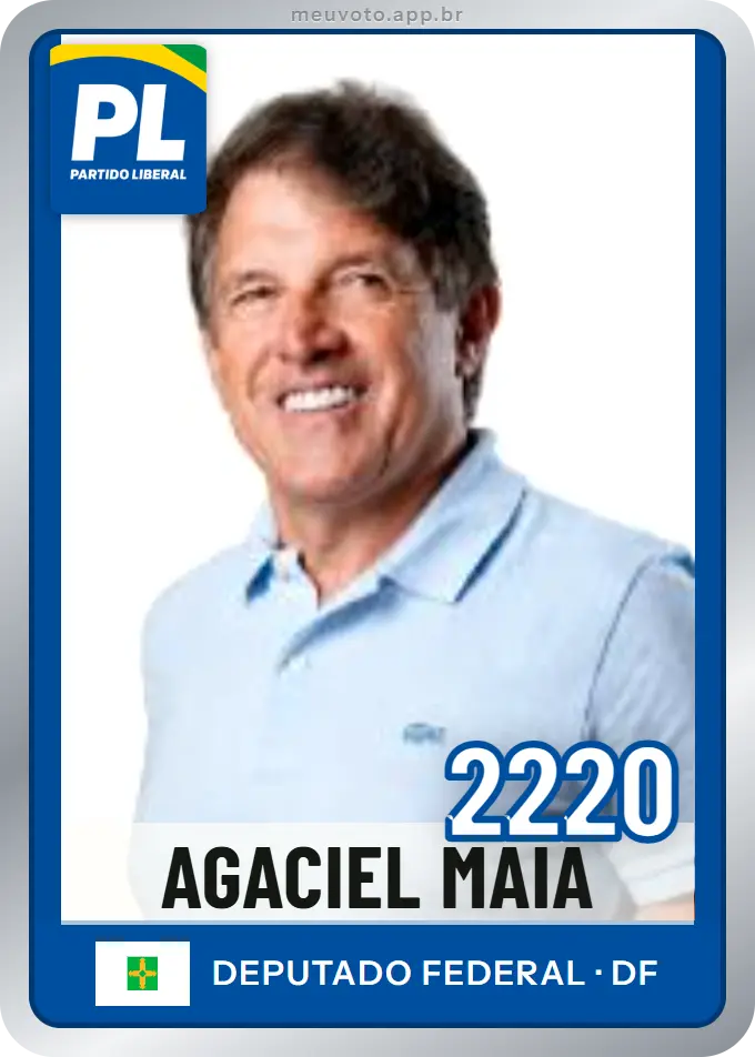 Carta de Agaciel Maia, número 2220, PL