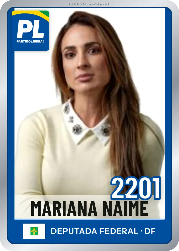 Carta de Mariana Naime, número 2201, PL