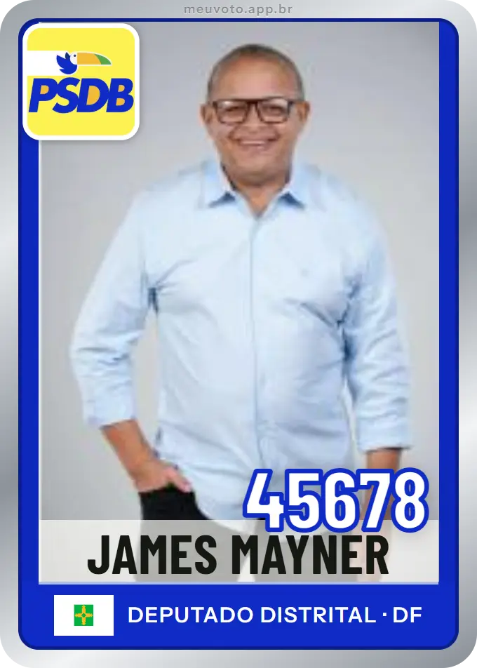 Carta de James Mayner, número 45678, PSDB