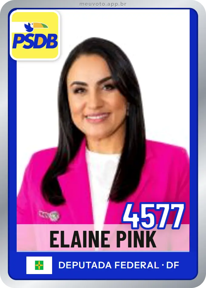 Carta de Elaine Pink, número 4577, PSDB