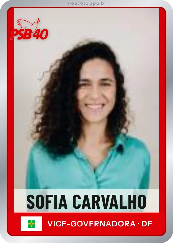 Carta de Sofia Carvalho, PSB