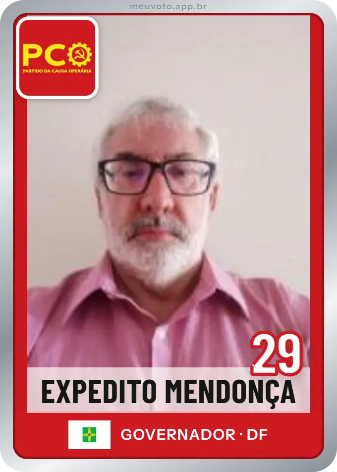 Carta de Expedito Mendonça, número 29, PCO