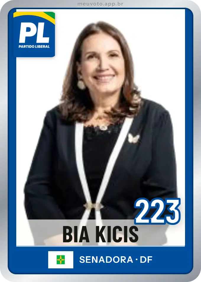 Carta de Bia Kicis, número 223, PL