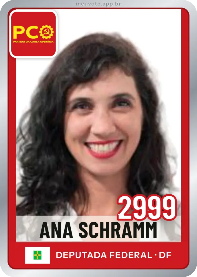 Carta de Ana Schramm, número 2999, PCO