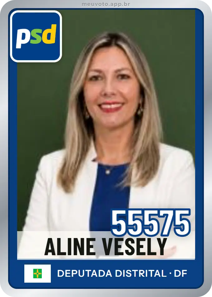 Carta de Aline Vesely, número 55575, PSD