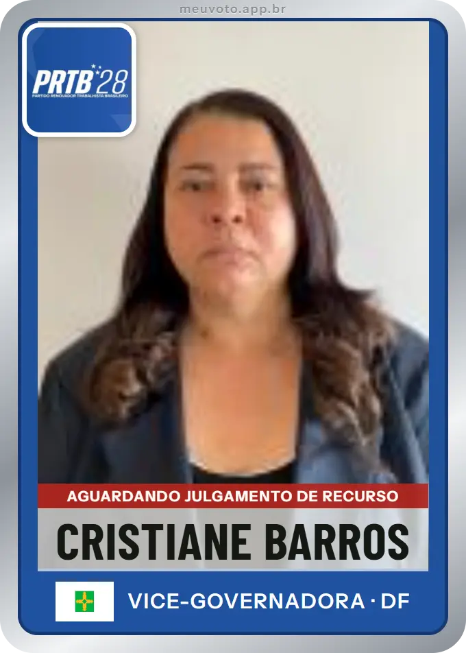 Carta de Cristiane Barros, PRTB