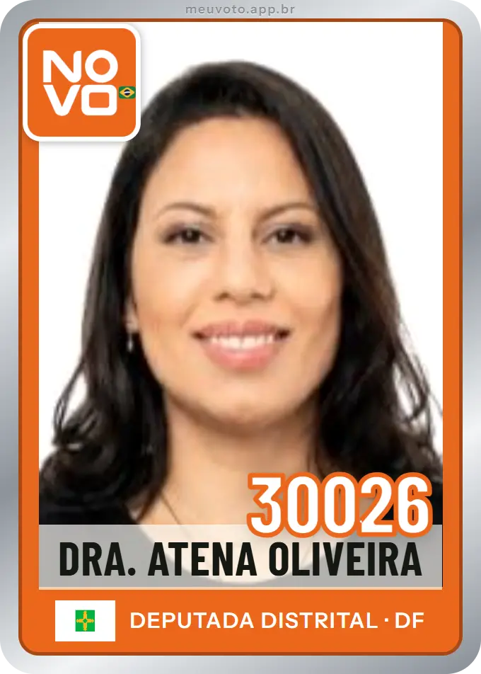 Carta de Dra. Atena Oliveira, número 30026, Novo