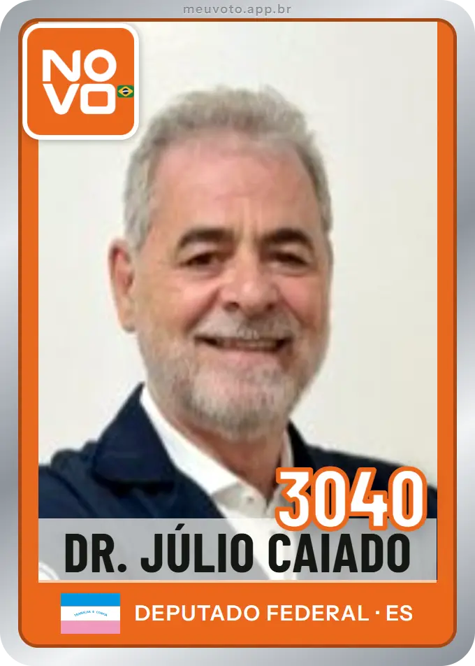 Carta de Dr. Júlio Caiado, número 3040, Novo