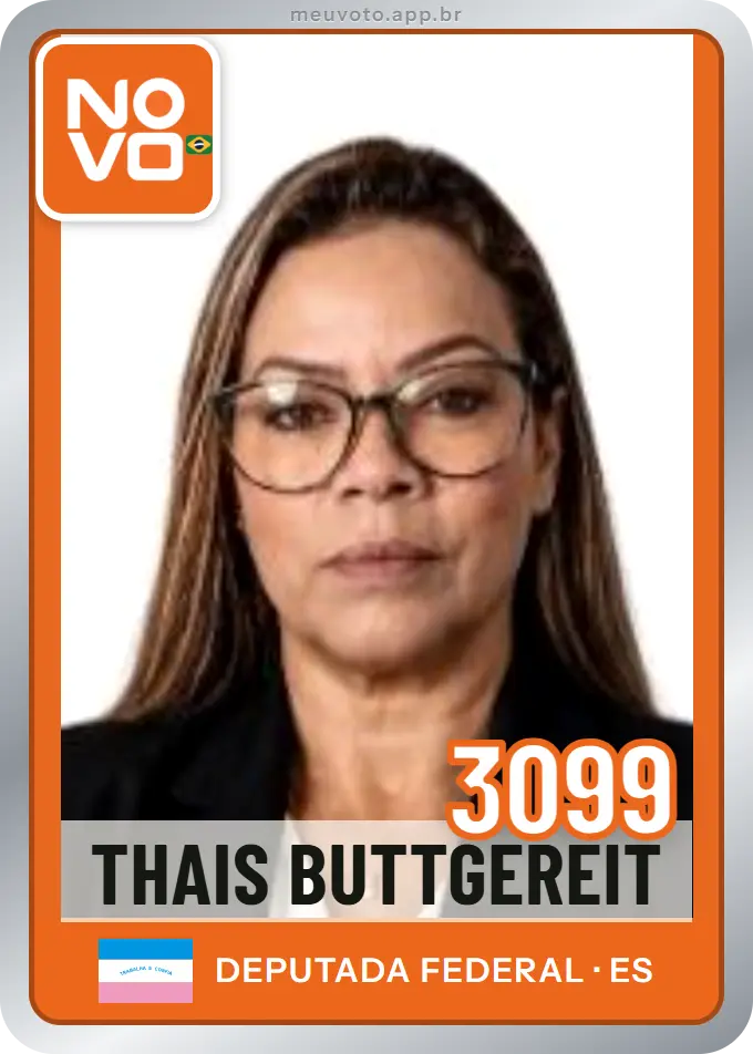 Carta de Thais Buttgereit, número 3099, Novo