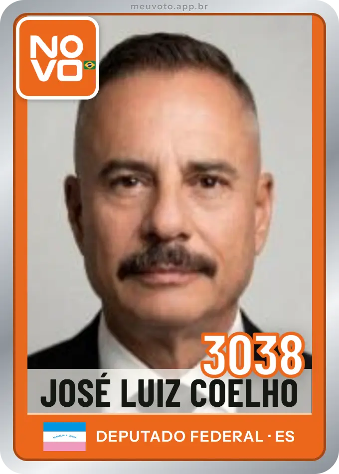 Carta de José Luiz Coelho, número 3038, Novo