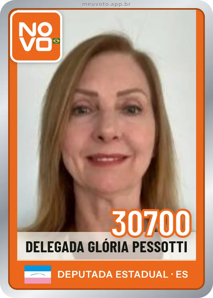 Carta de Delegada Glória Pessotti, número 30700, Novo
