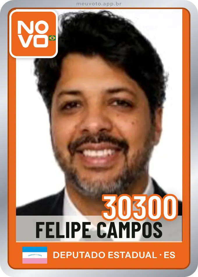 Carta de Felipe Campos, número 30300, Novo