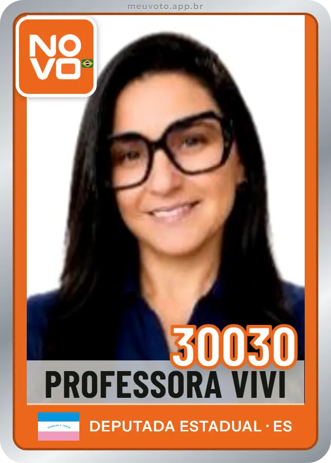 Carta de Professora Vivi, número 30030, Novo
