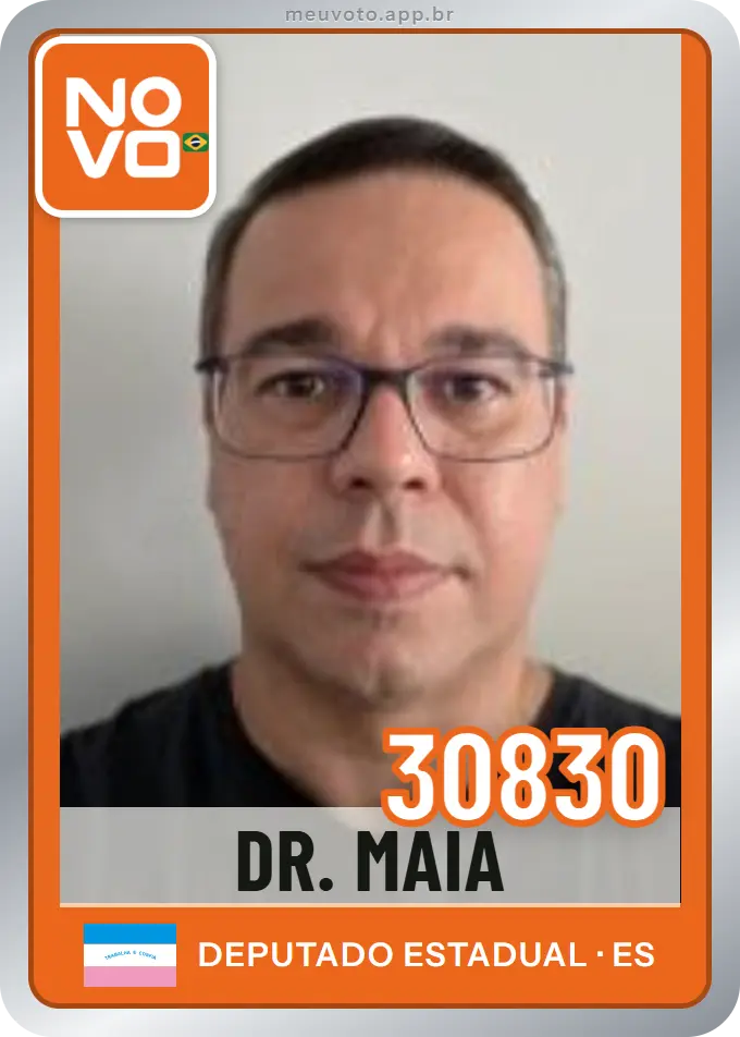 Carta de Dr. Maia, número 30830, Novo
