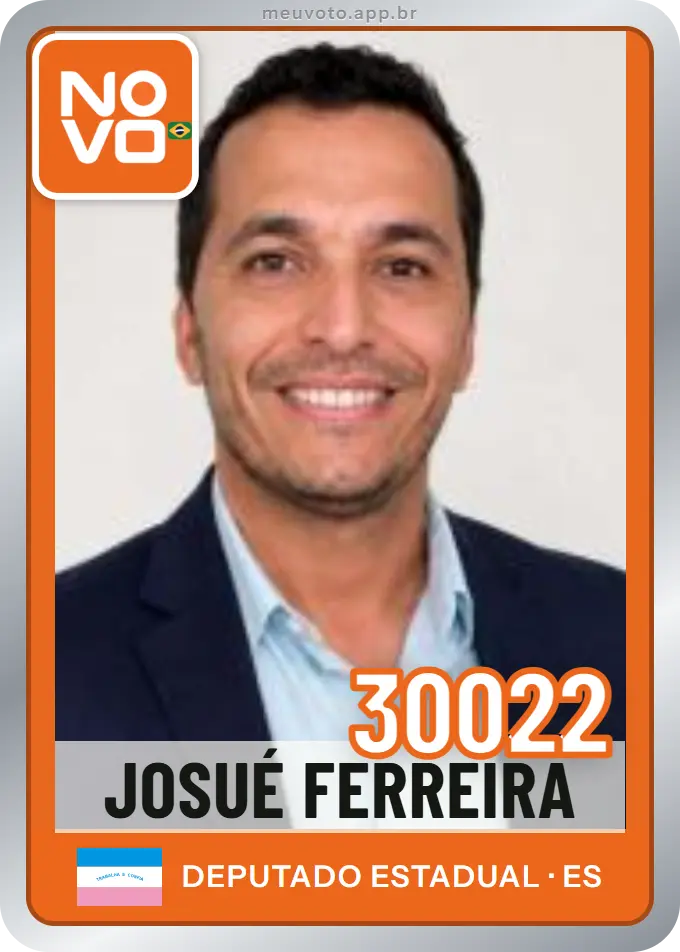 Carta de Josué Ferreira, número 30022, Novo