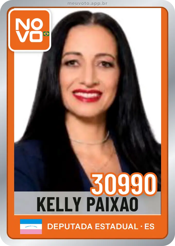 Carta de Kelly Paixão, número 30990, Novo