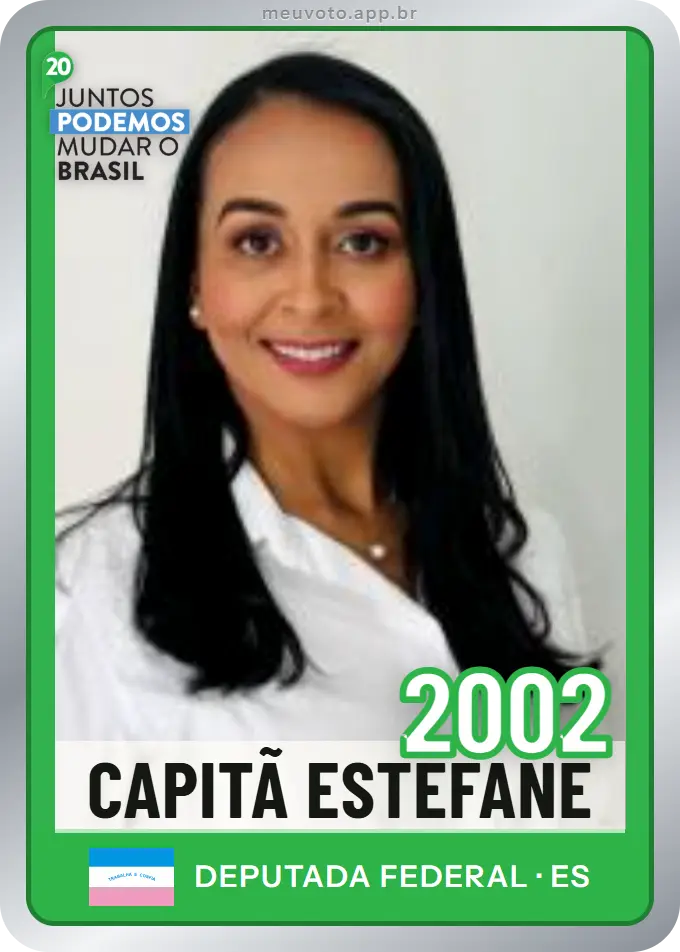 Carta de Capitã Estefane, número 2002, Podemos