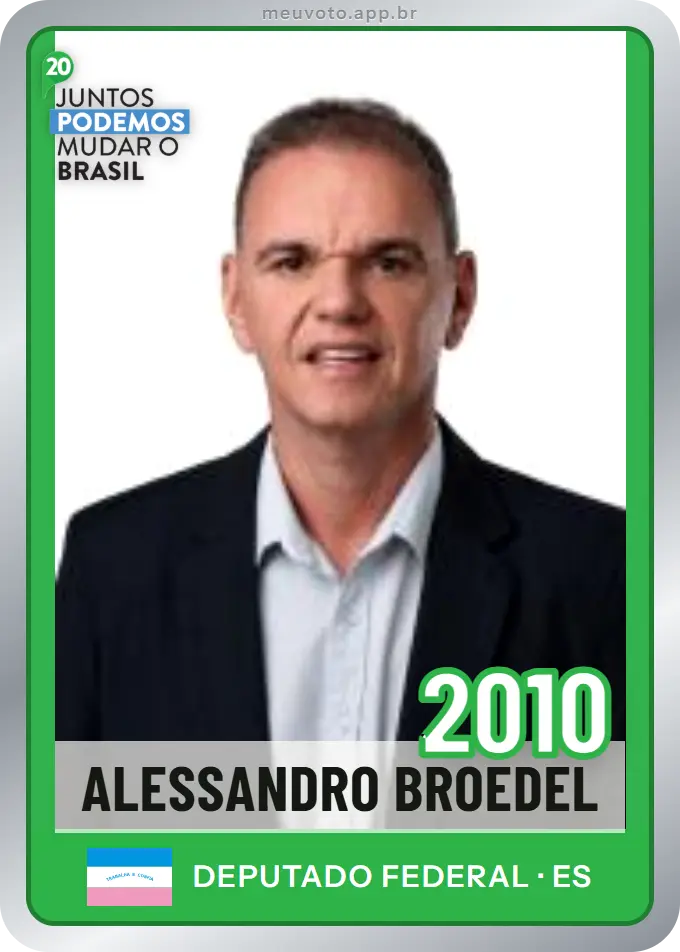 Carta de Alessandro Broedel, número 2010, Podemos