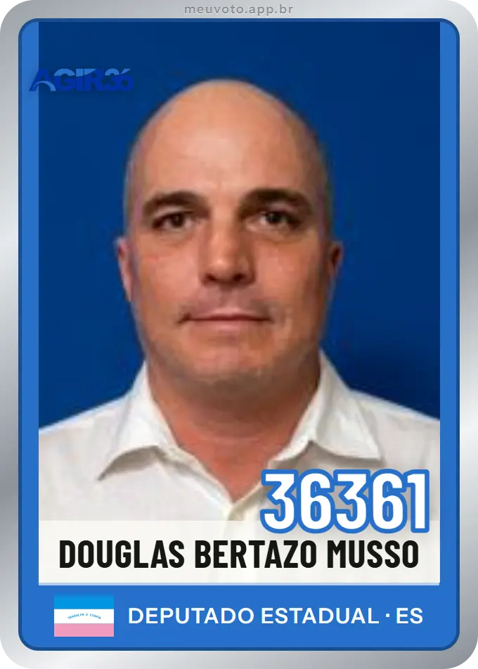 Carta de Douglas Bertazo Musso, número 36361, Agir