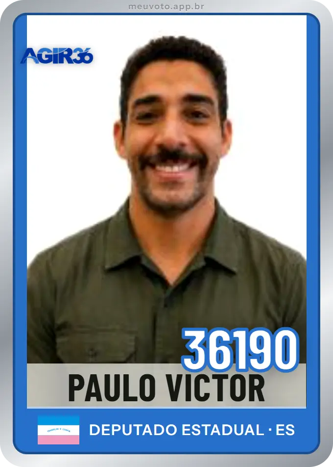 Carta de Paulo Victor, número 36190, Agir