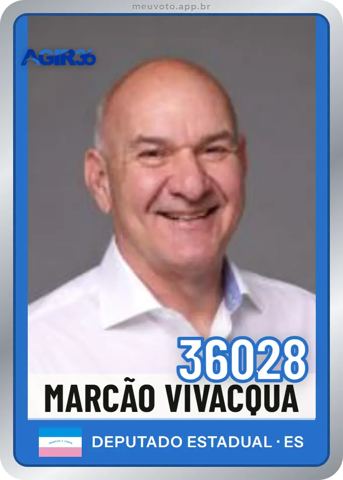 Carta de Marcão Vivacqua, número 36028, Agir
