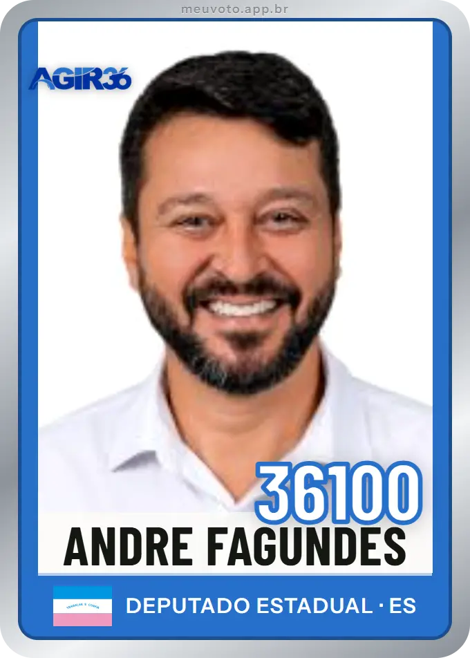 Carta de Andre Fagundes, número 36100, Agir