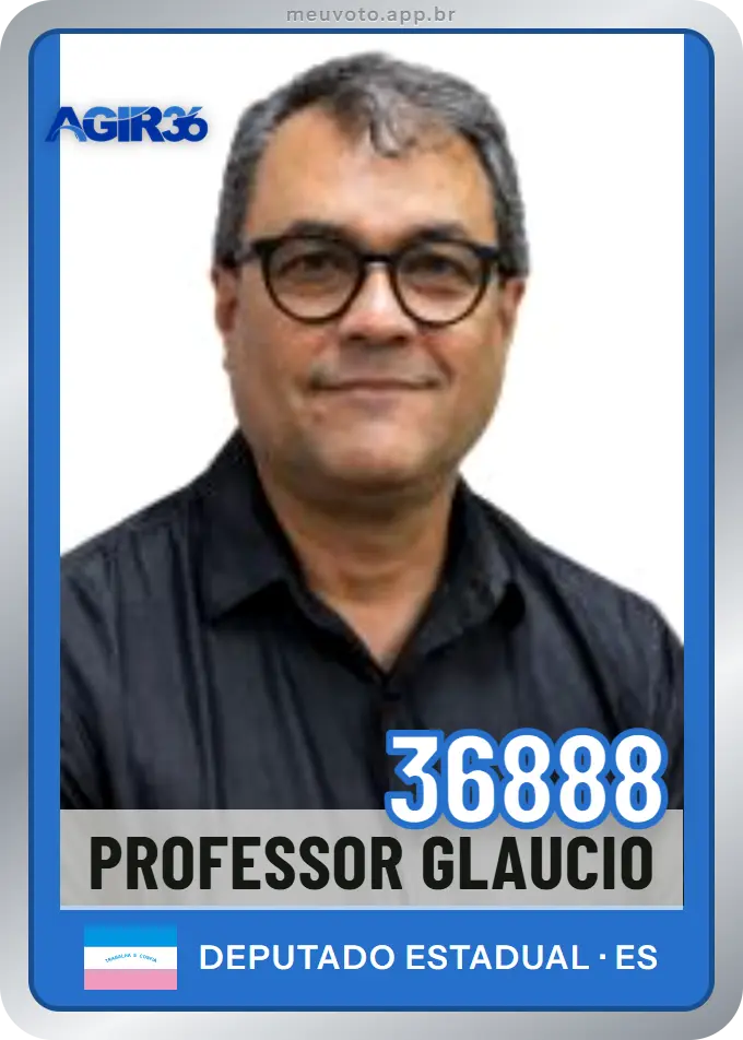 Carta de Professor Glaucio, número 36888, Agir