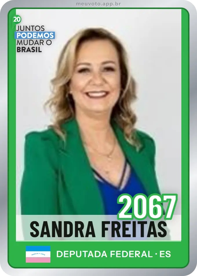 Carta de Sandra Freitas, número 2067, Podemos