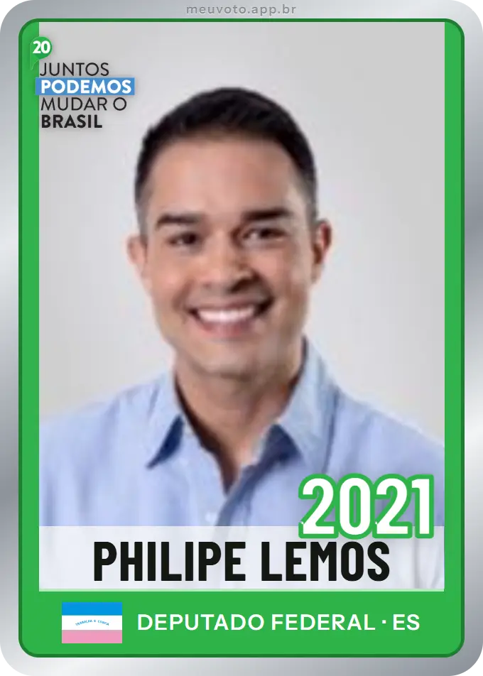 Carta de Philipe Lemos, número 2021, Podemos