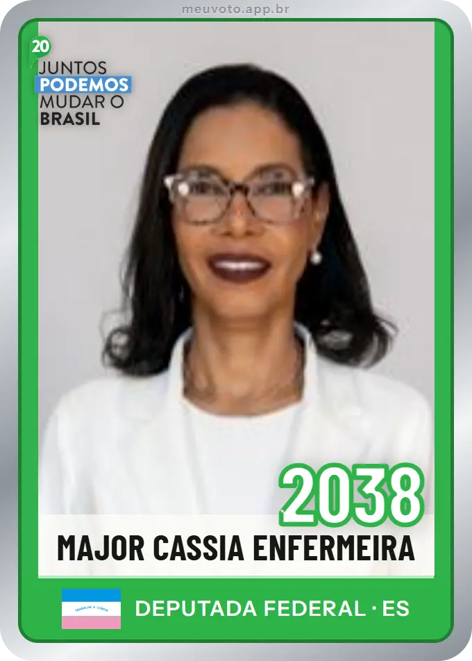 Carta de Major Cassia Enfermeira, número 2038, Podemos