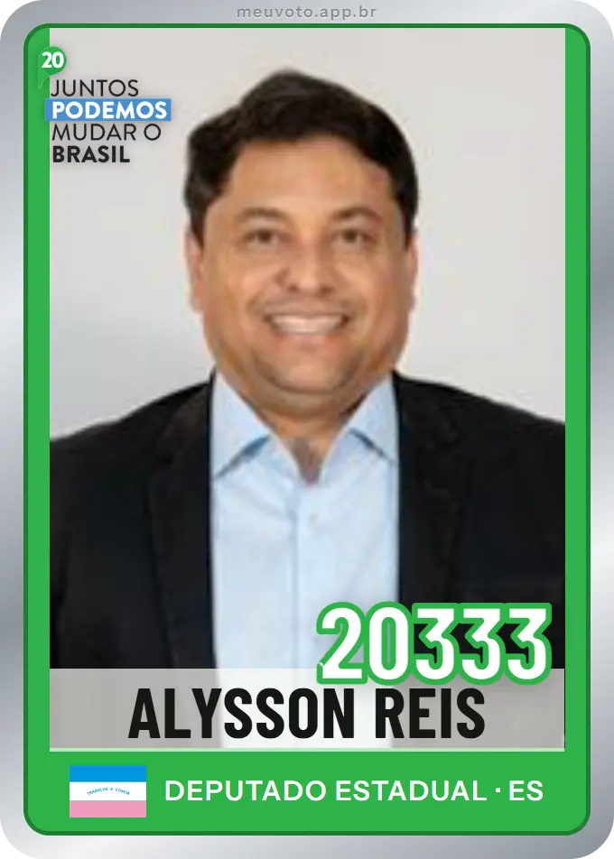 Carta de Alysson Reis, número 20333, Podemos