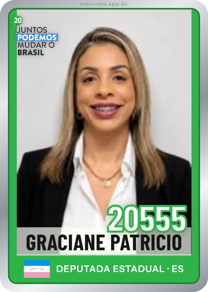 Carta de Graciane Patricio, número 20555, Podemos