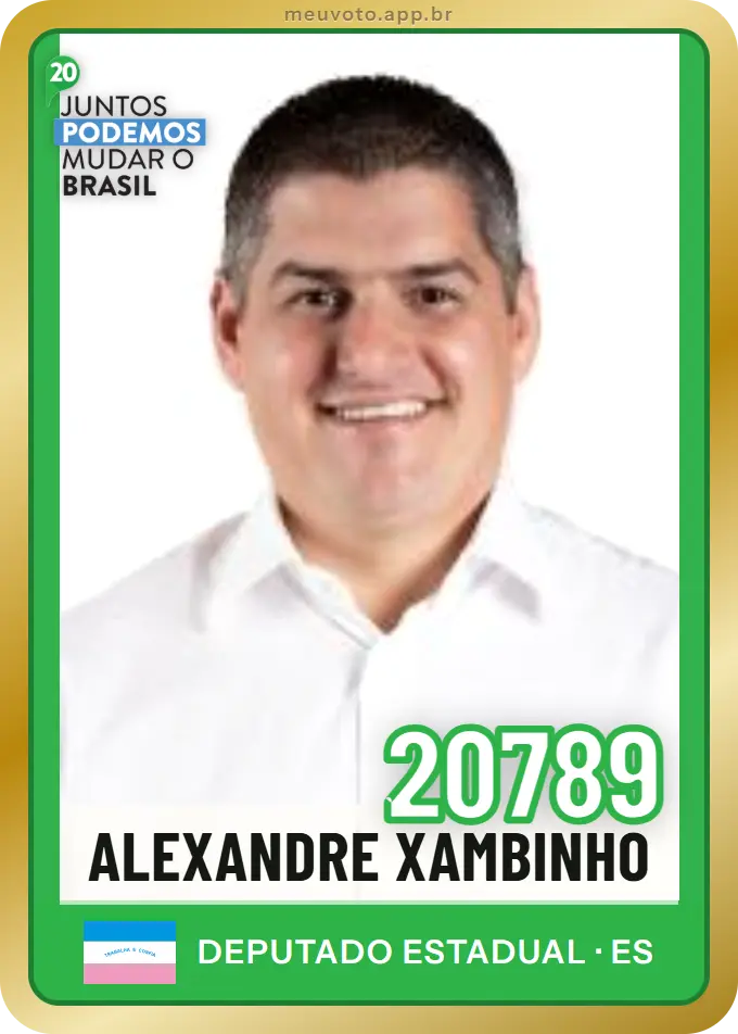 Carta de Alexandre Xambinho, número 20789, Podemos
