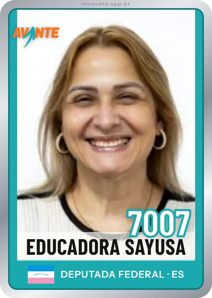 Carta de Educadora Sayusa, número 7007, Avante