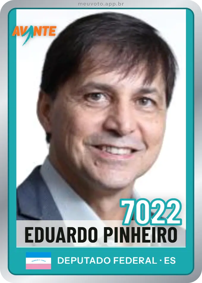 Carta de Eduardo Pinheiro, número 7022, Avante