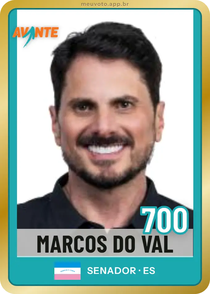 Carta de Marcos do Val, número 700, Avante