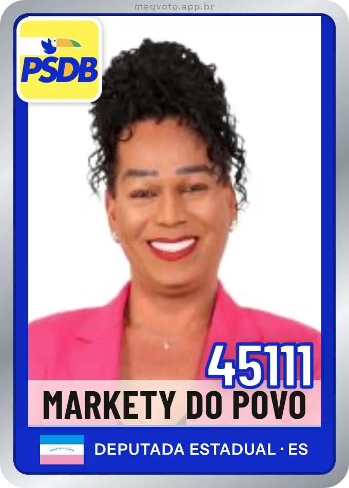 Carta de Markety do Povo, número 45111, PSDB