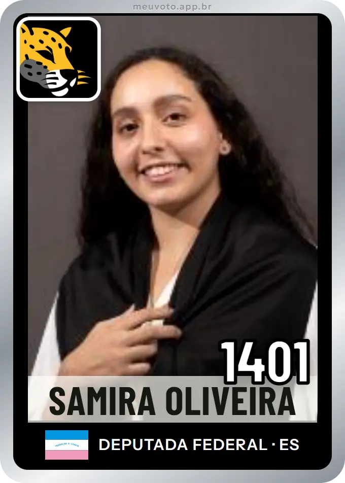Carta de Samira Oliveira, número 1401, Missão