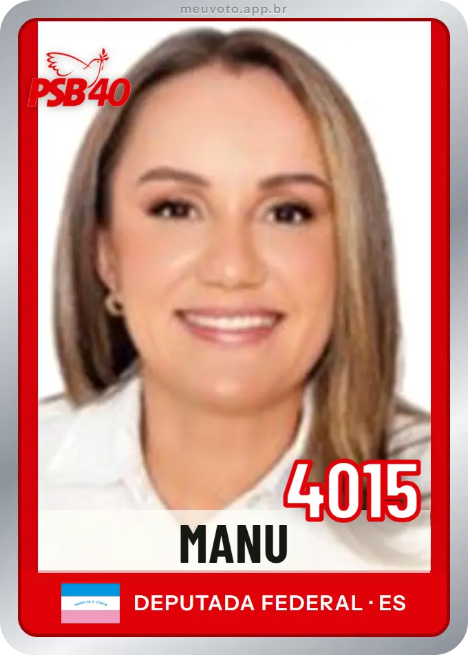 Carta de Manu, número 4015, PSB