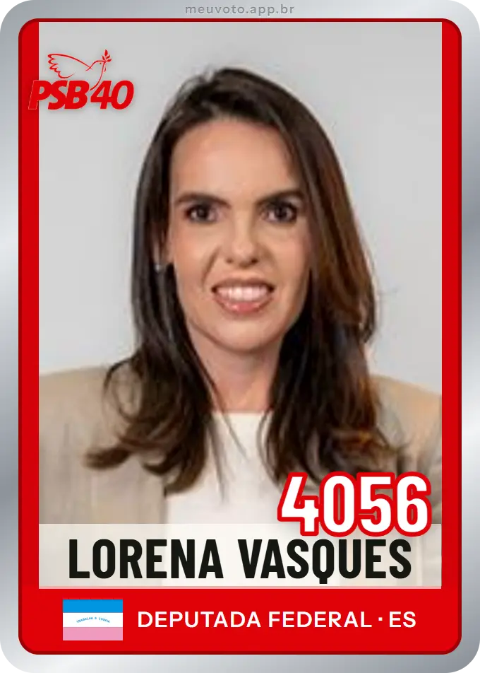 Carta de Lorena Vasques, número 4056, PSB