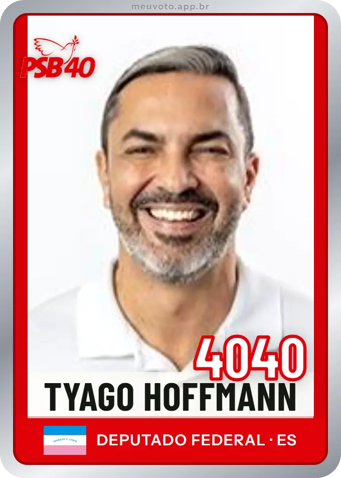 Carta de Tyago Hoffmann, número 4040, PSB