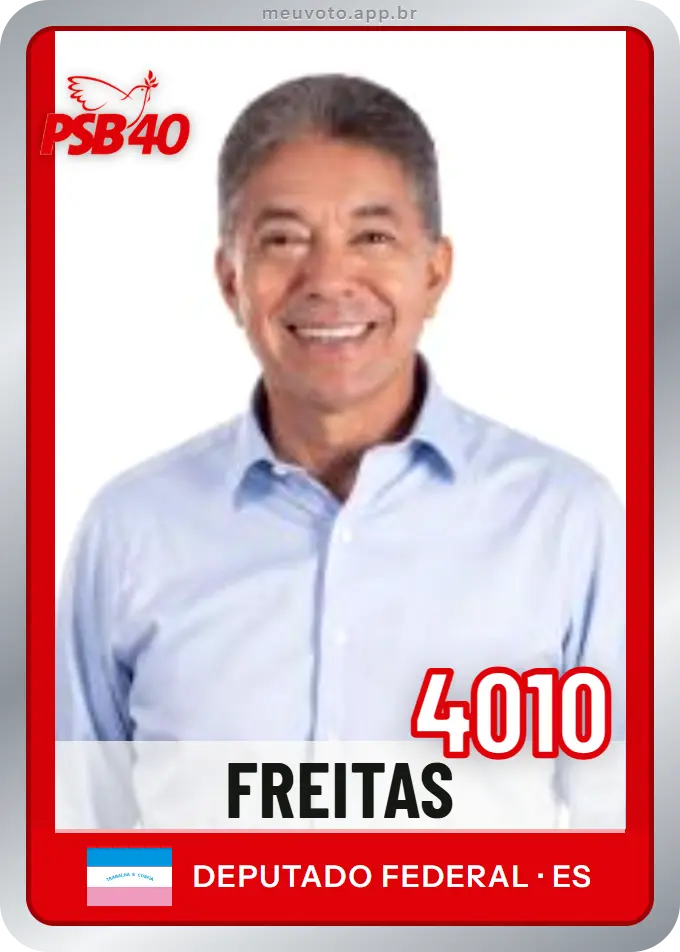 Carta de Freitas, número 4010, PSB