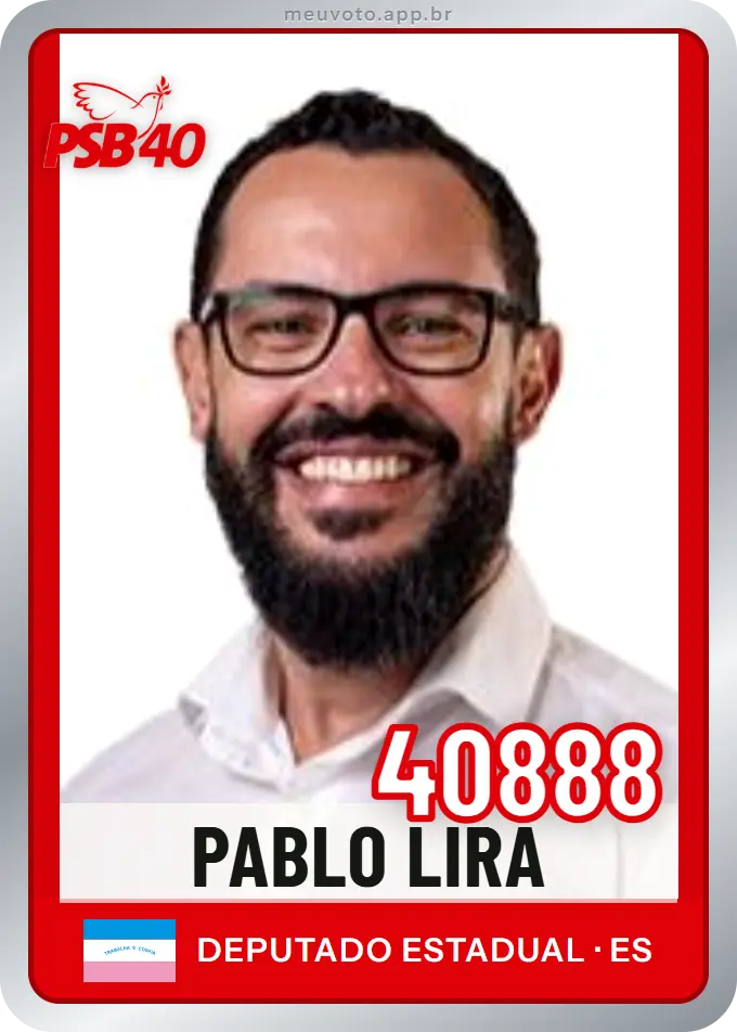 Carta de Pablo Lira, número 40888, PSB