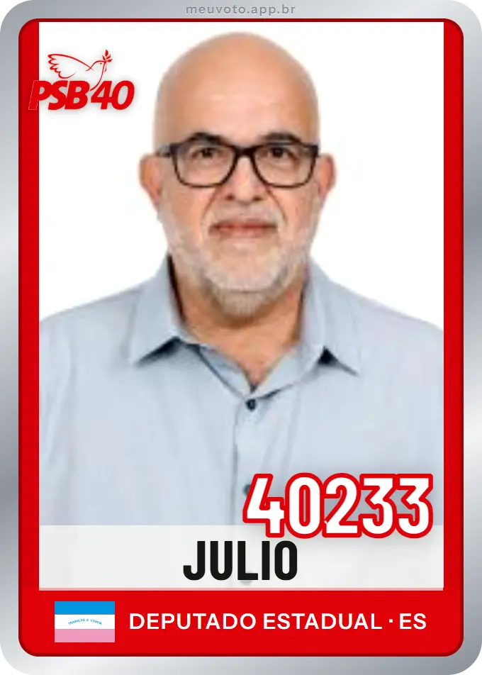 Carta de Julio, número 40233, PSB